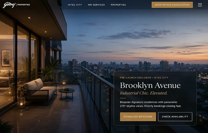 Godrej Brooklyn Avenue Hero Image