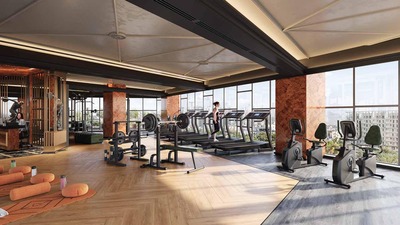State-of-the-Art Fitness Center at Godrej Regal Pavilion