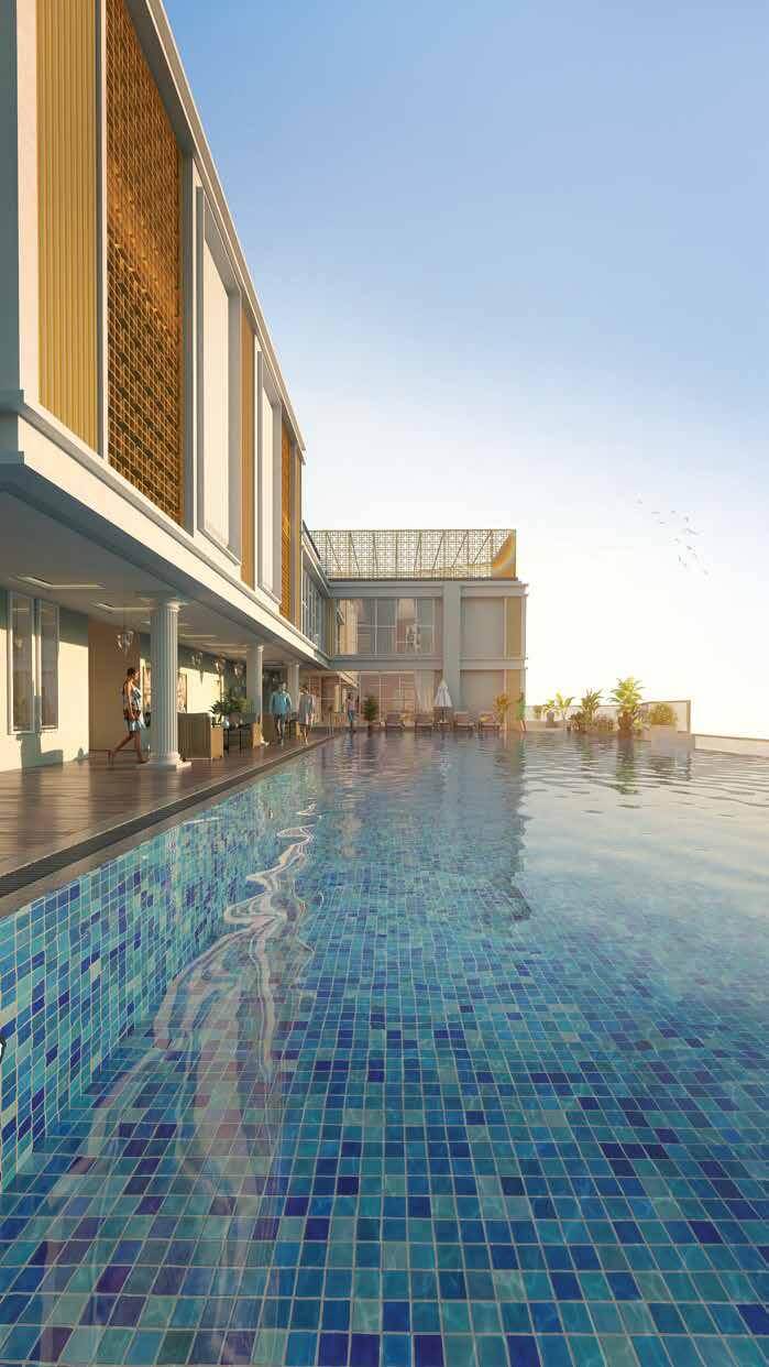 Infinity Pool at Godrej Regal Pavilion