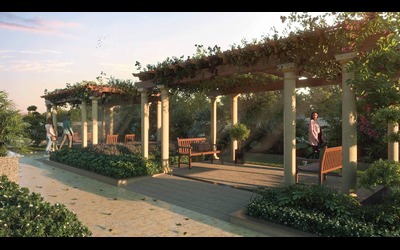 Rooftop Sky Lounge at Godrej Regal Pavilion